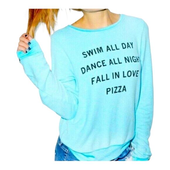 Wildfox Swim All Day Worn-In Sweater - Picture 3 of 6